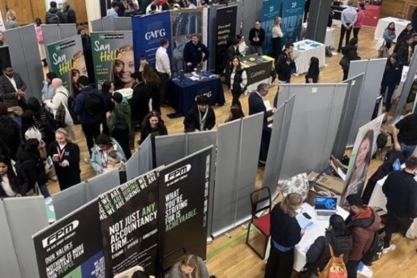 careers fair stands